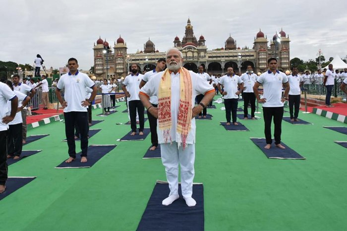 Yoga brings peace to our universe, says PM Modi in Mysuru