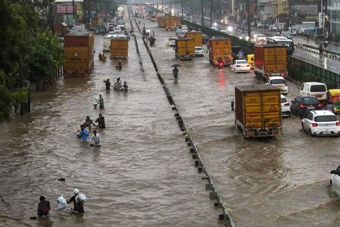 Waterlogging In Parts Of Delhi, Gurgaon After Heavy Rain