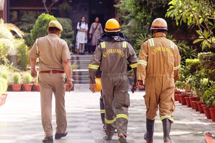 Delhi schools bomb threat Updates: Security beefed up across national capital