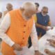 PM Modi Votes In Ahmedabad, Huge Crowd Gathers Outside Voting Booth